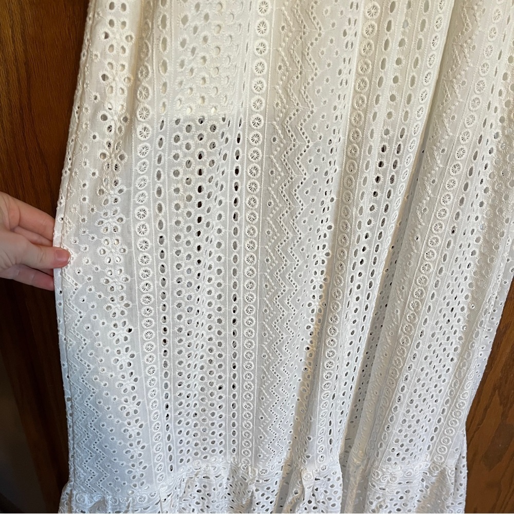 NWT Altar’d State Grace Eyelet Maxi Dress - Picture 6 of 7